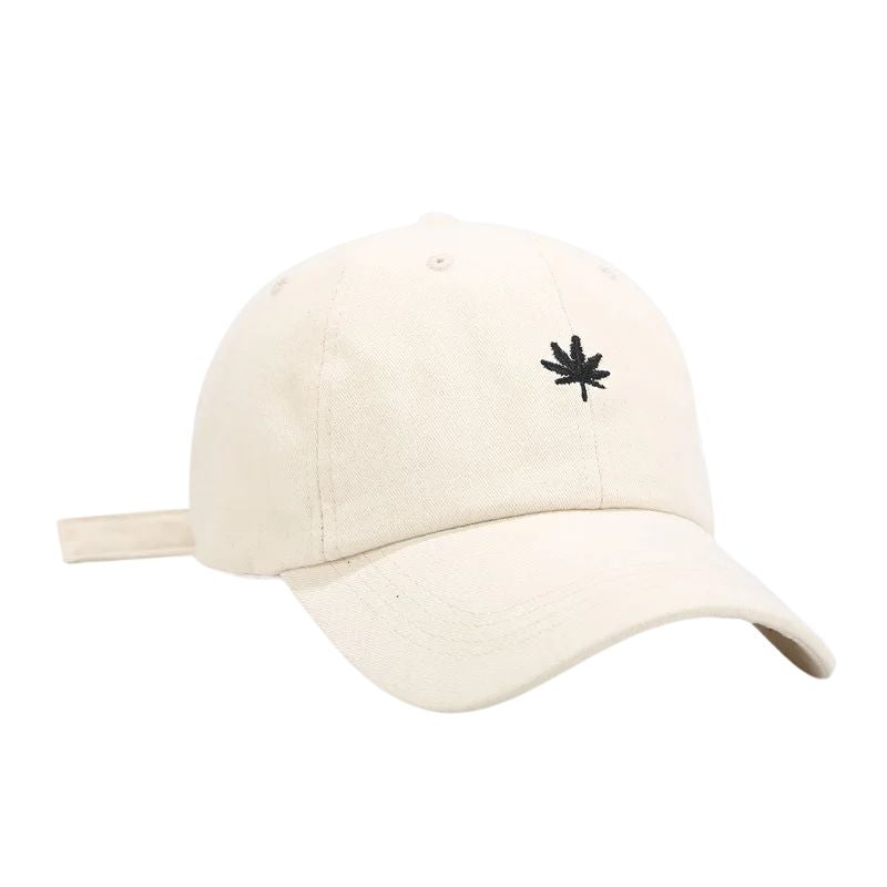 Casquette Feuille Broderie