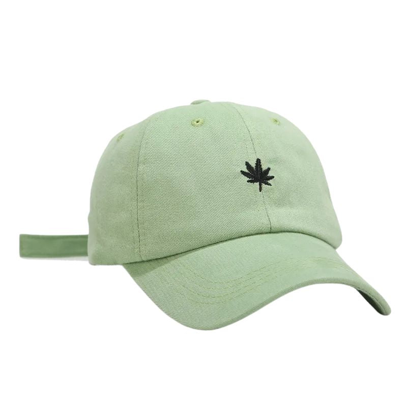 Casquette Feuille Broderie