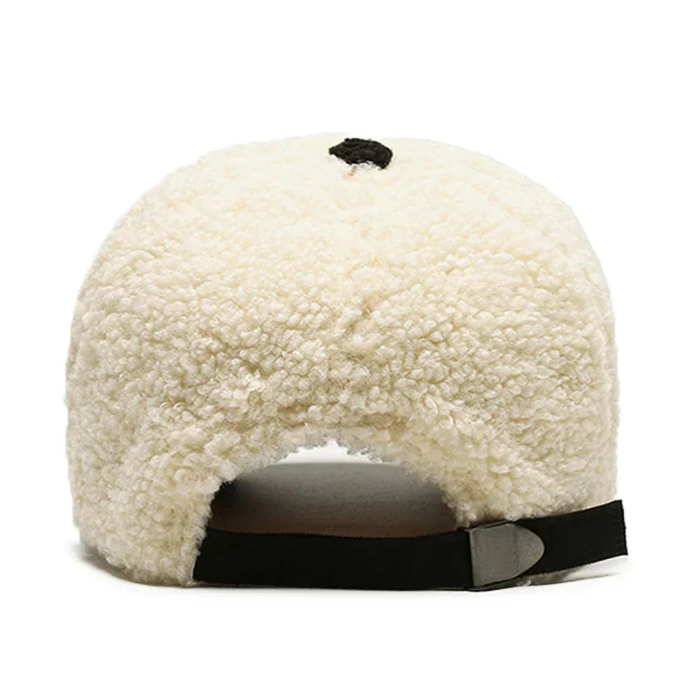 Casquette Fourrure Brodée R