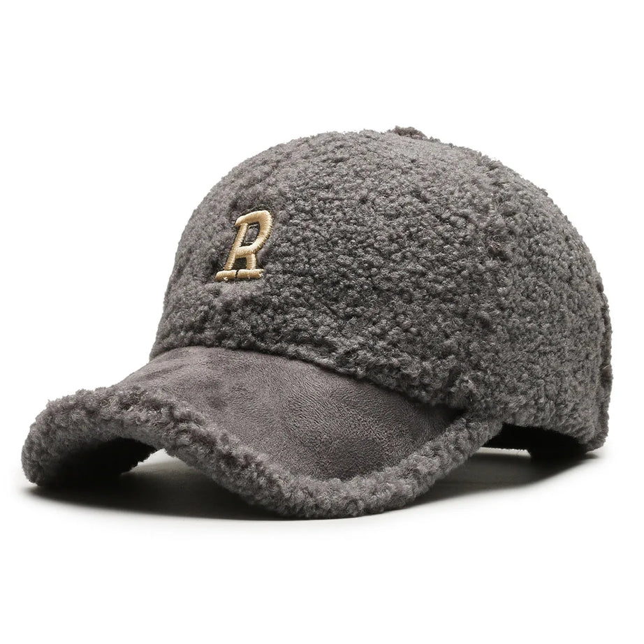 Casquette Fourrure R Brodée