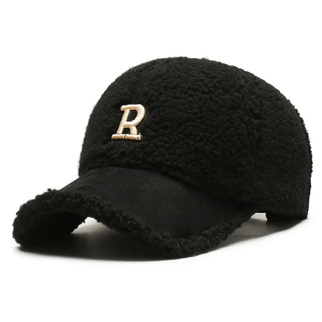 Casquette Fourrure R Brodée