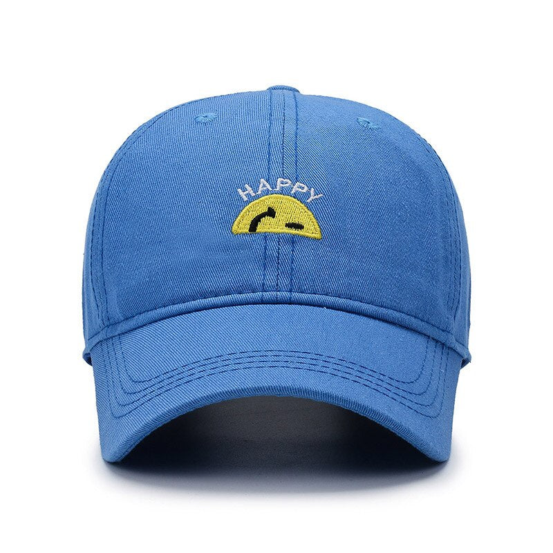 Casquette Happy Brodée