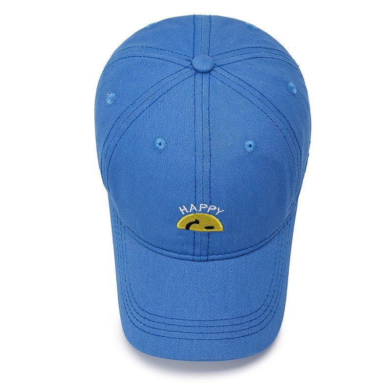Casquette Happy Broderie