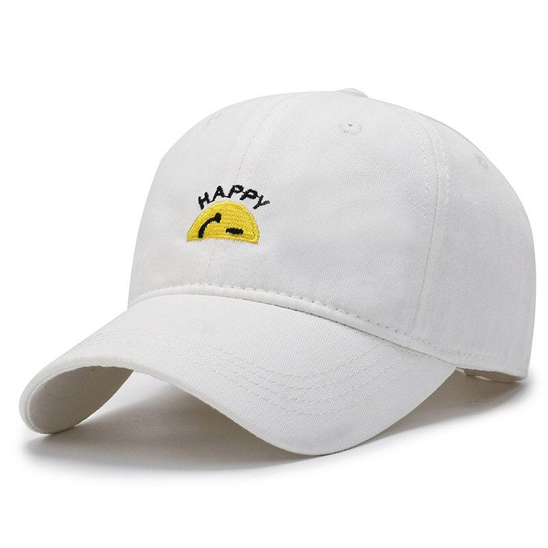 Casquette Happy Broderie