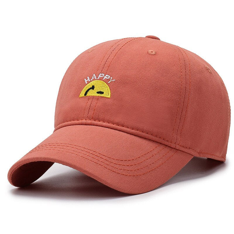 Casquette Happy Broderie