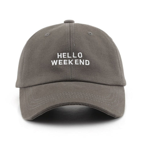 Casquette Hello Week-end Broderie