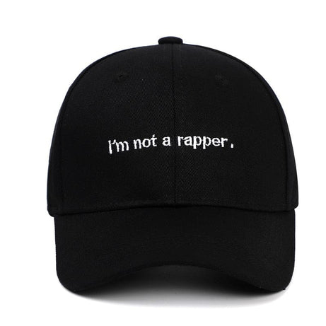 Casquette "Je ne suis pas un rappeur."