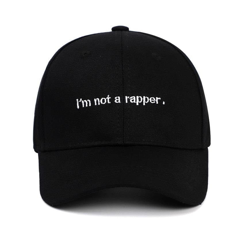 Casquette "Je ne suis pas un rappeur."