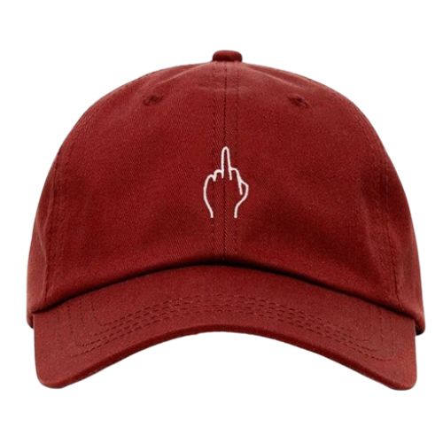 Casquette Middle Finger