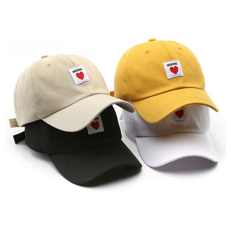 Casquette Missing love Brodée