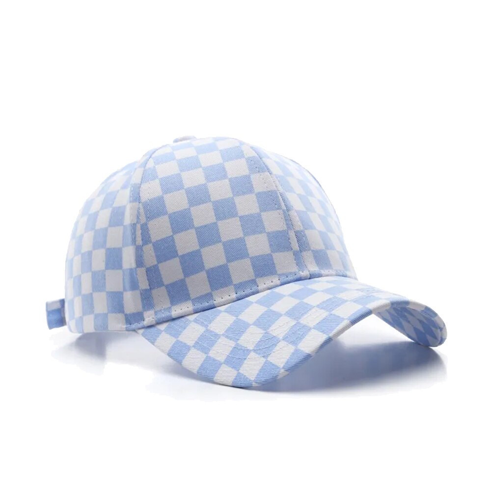Casquette Motif Carreaux