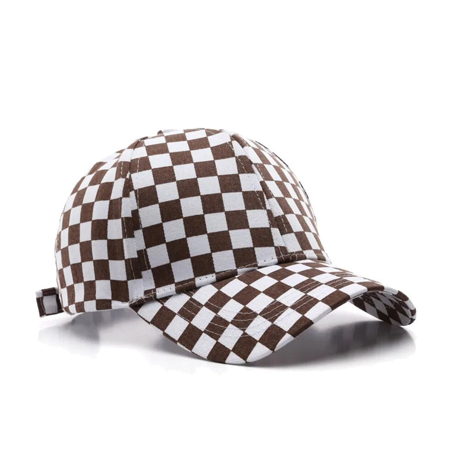 Casquette Motif Carreaux