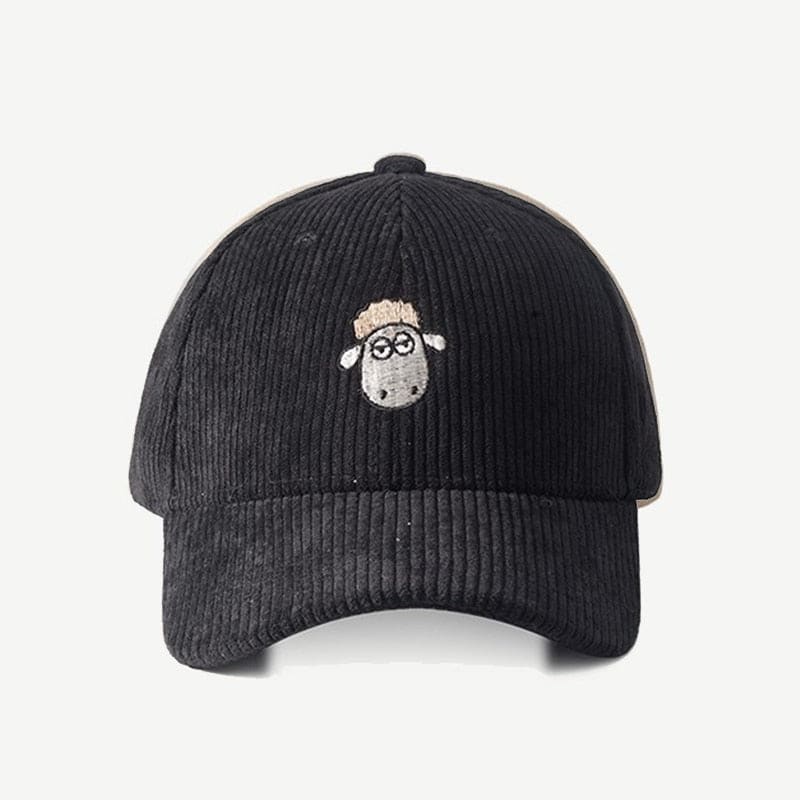 Casquette Mouton En Velours