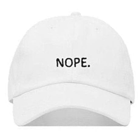 Casquette Nope Brodée