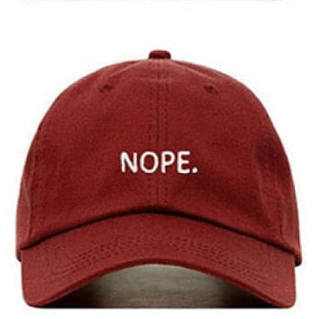 Casquette Nope Brodée