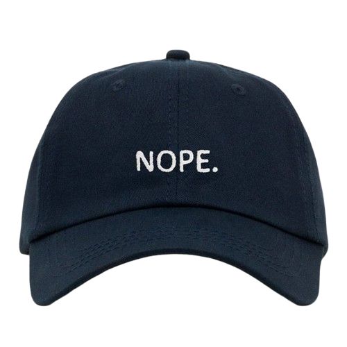 Casquette Nope Broderie
