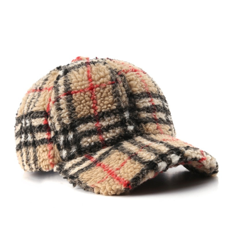 Casquette Plaid