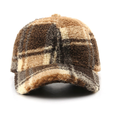 Casquette Plaid Unisexe