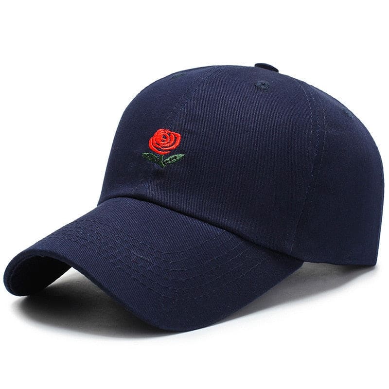 Casquette Rose Fleur