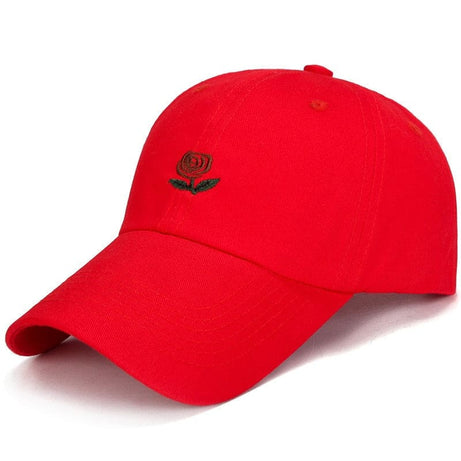 Casquette Rose Fleur