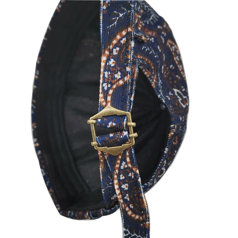 Casquette sans visière Bleu
