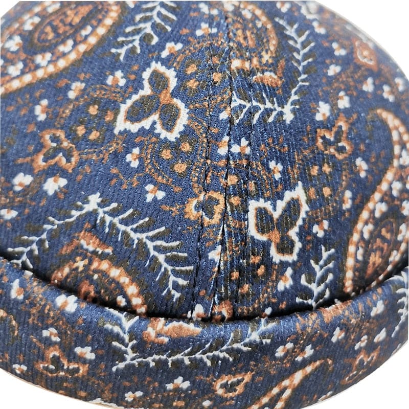 Casquette sans visière Bleu