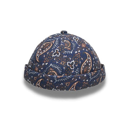 Casquette sans visière Bleu