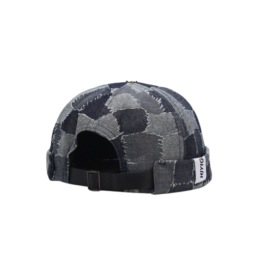 Casquette Sans Visière Effet Jean