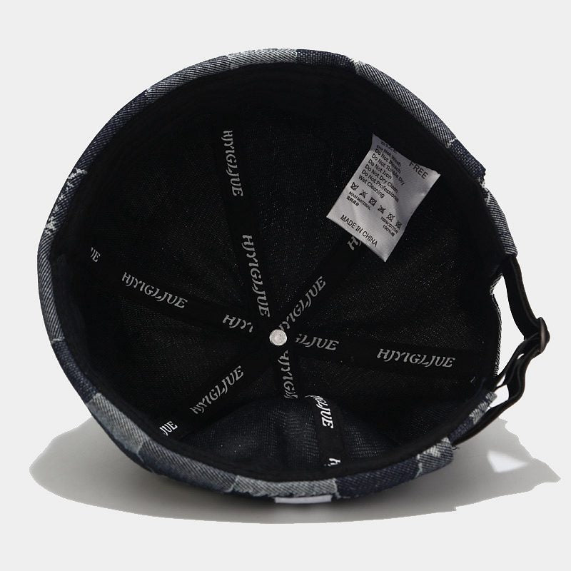 Casquette Sans Visière Effet Jean