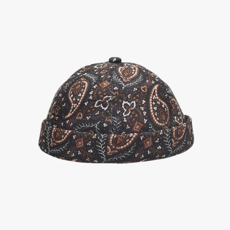 Casquette sans visière noire