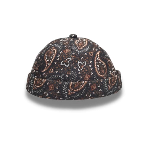 Casquette sans visière noire