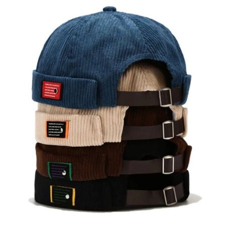 Casquette Sans Visière Velours