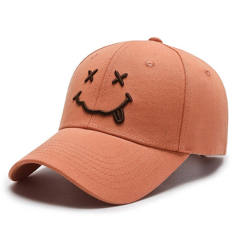 Casquette Smiley Brodée
