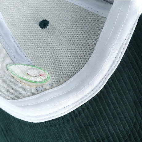 Casquette Velours Avocat