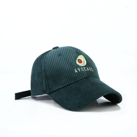 Casquette Velours Avocat