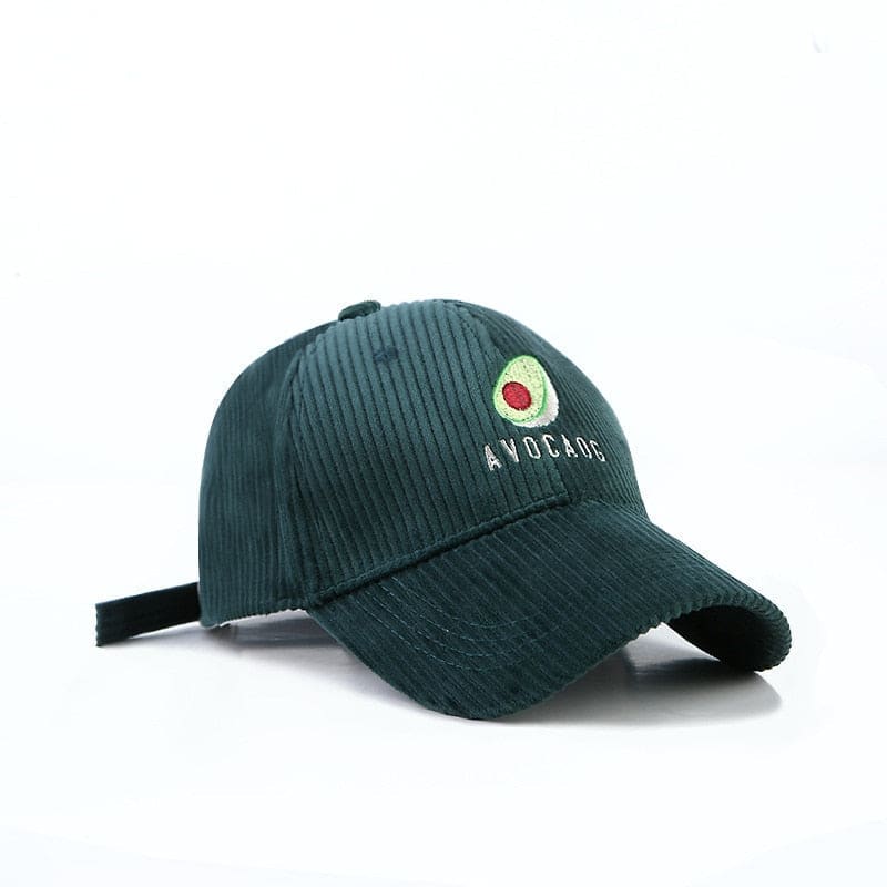 Casquette Velours Avocat