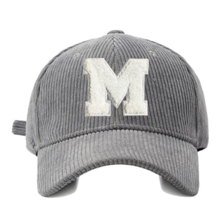 Casquette Velours Broderie M