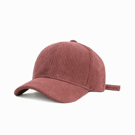 Casquette Velours Femme