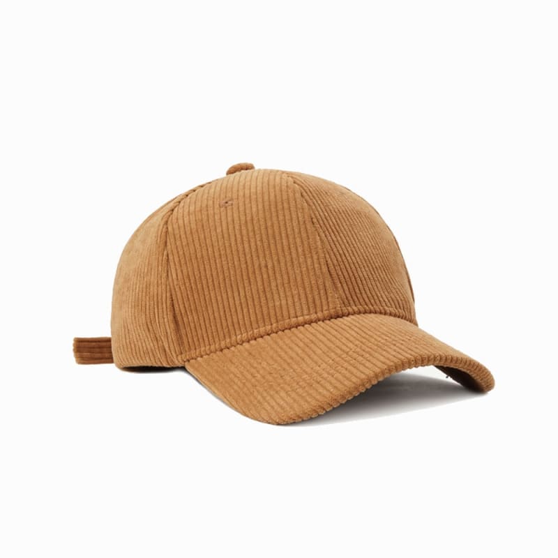 Casquette velours simple