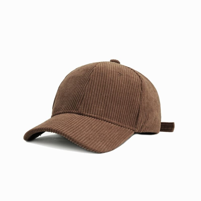Casquette velours simple
