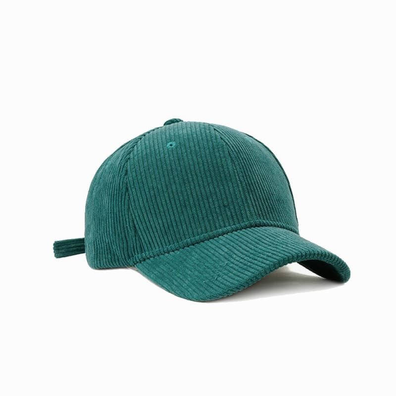 Casquette velours simple