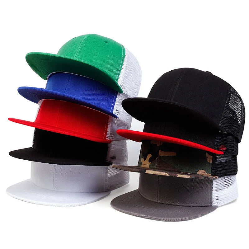 Casquette Visière Plate Trucker