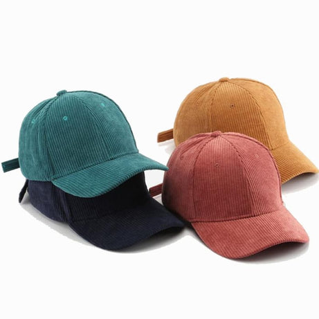 Casquettes Velours Côtelé