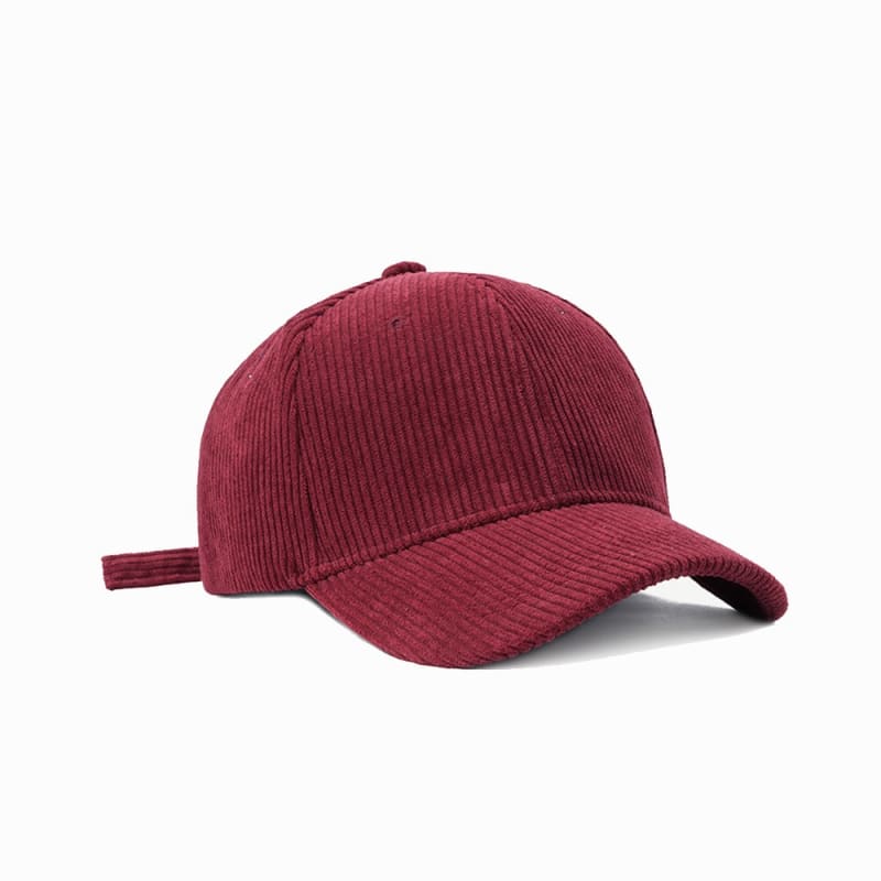 Casquettes Velours Côtelé