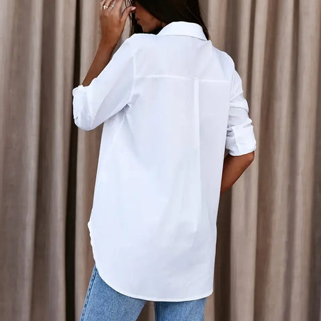 Chemise Blanche - Élégance Intemporelle | Coupe Ajustée