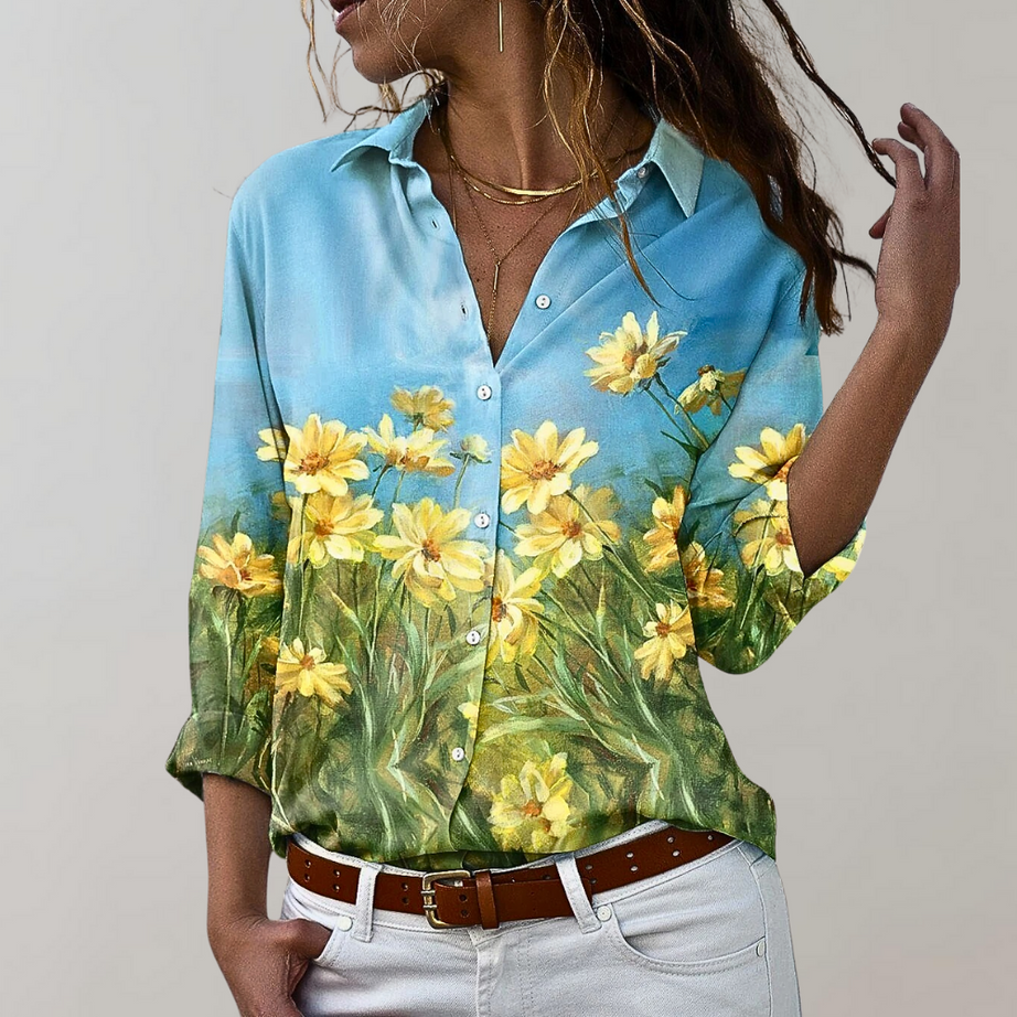 Chemise Roxane - Élégance Légère Pour Femme Été