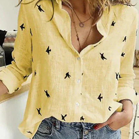 Chemise Maelyn - Élégante & Décontractée - Manches Longues