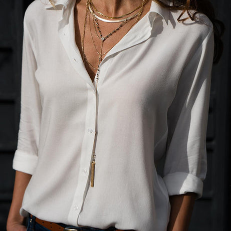 Chemise Anaïs - Blouse Chic Affaires - Manches Longues