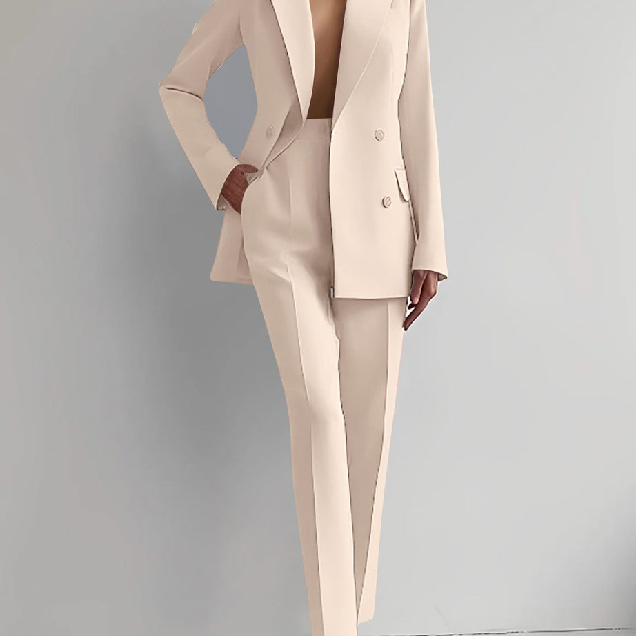 Costume Femme 2 Pièces - Blazer et Pantalon Élegant