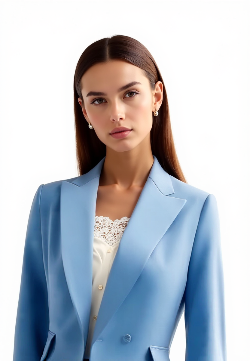 Costume Femme 2 Pièces - Blazer et Pantalon Élegant
